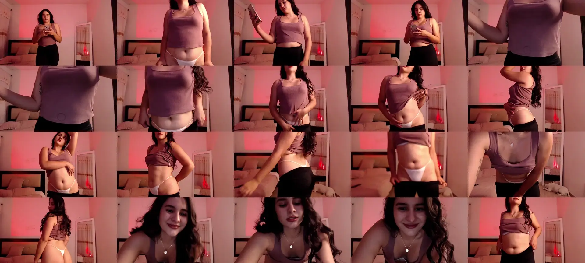 Mavie_roses photo contact sheet