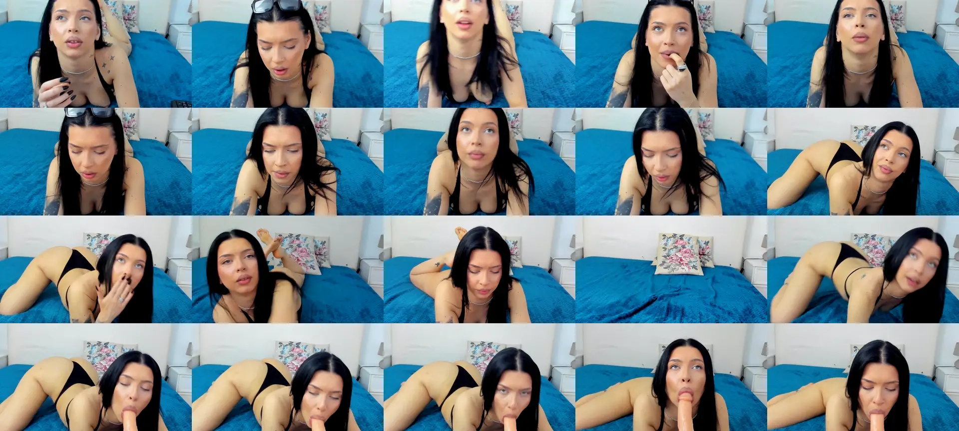 Megansin photo contact sheet