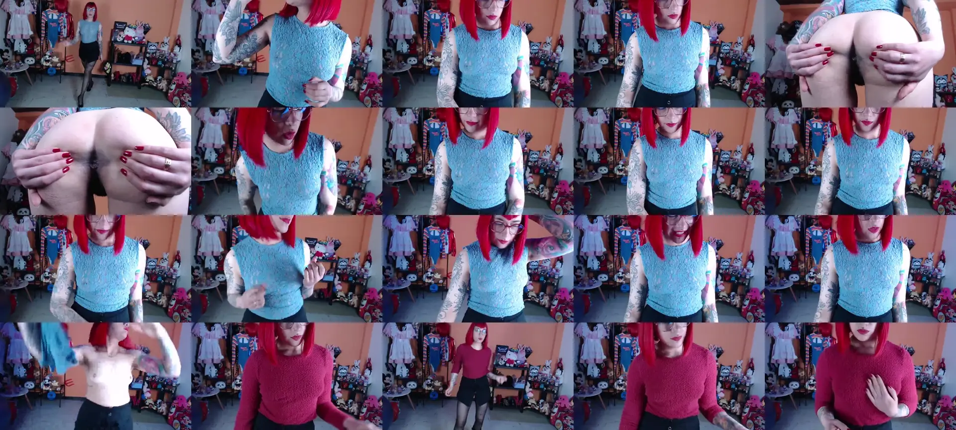 Miahot21 photo contact sheet