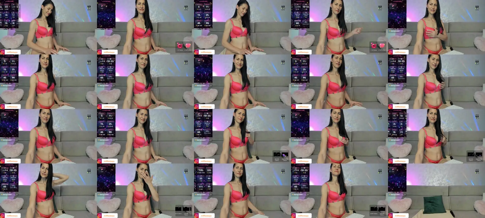 milffantasyx photo contact sheet