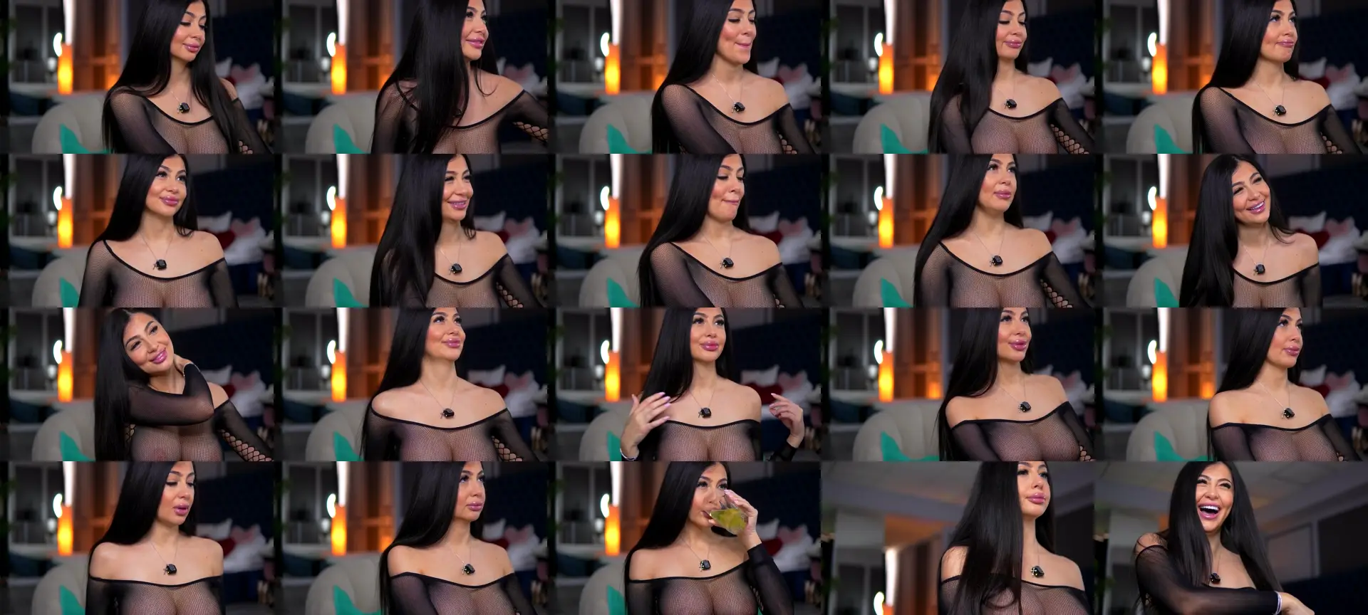 MissMegan photo contact sheet