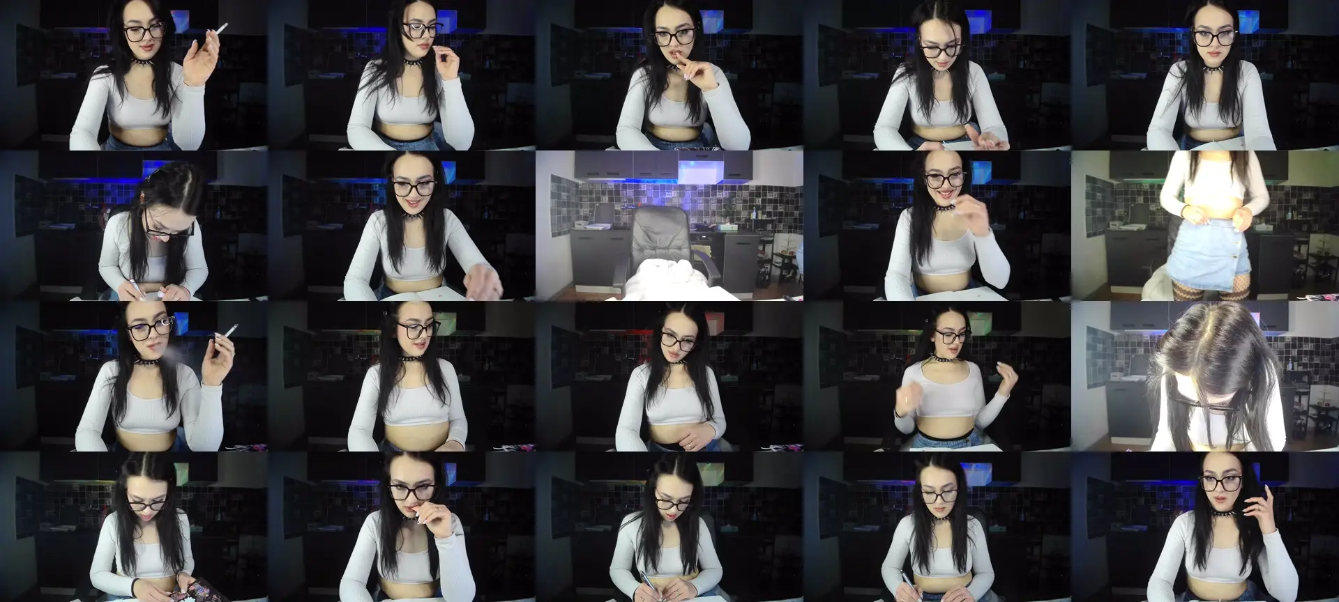 MistressK photo contact sheet