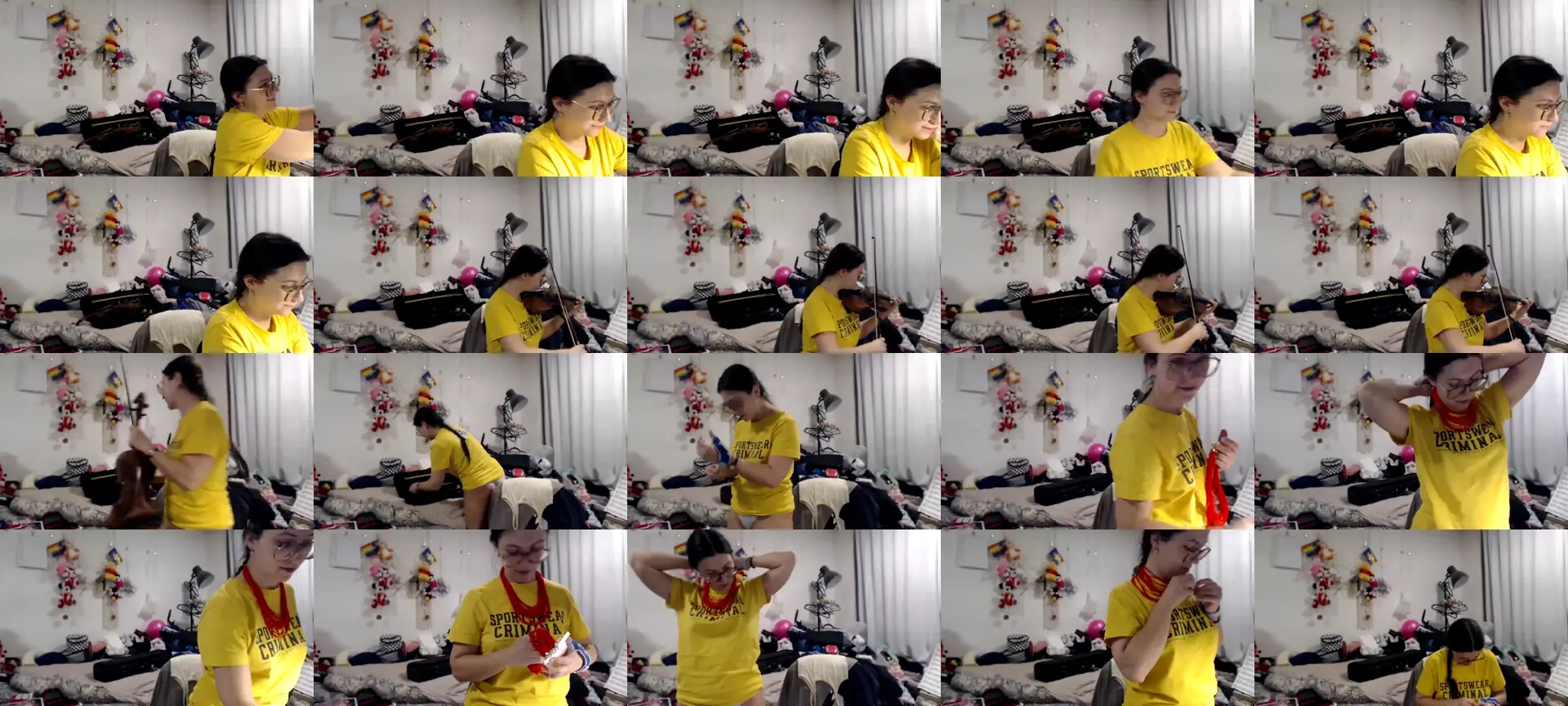 MusicCandy photo contact sheet