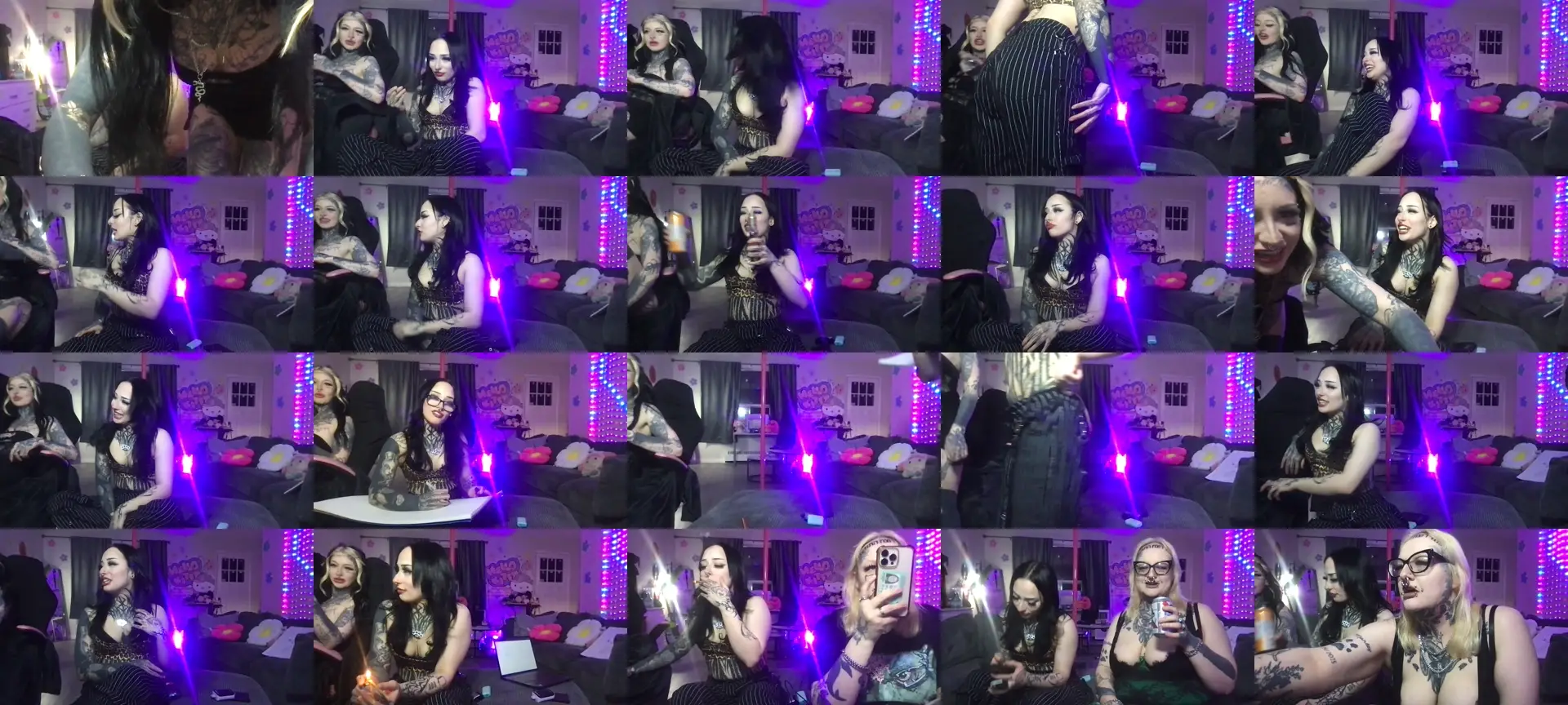 nikkinghtmre photo contact sheet