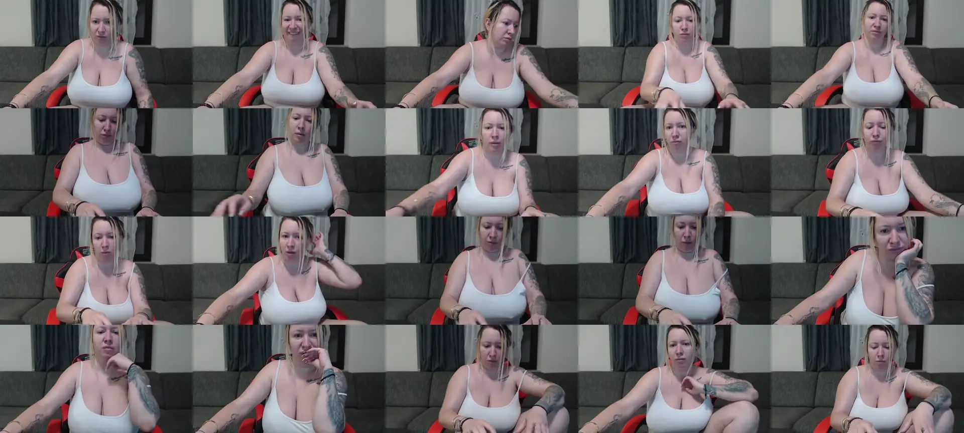 Prettyboobs32 photo contact sheet