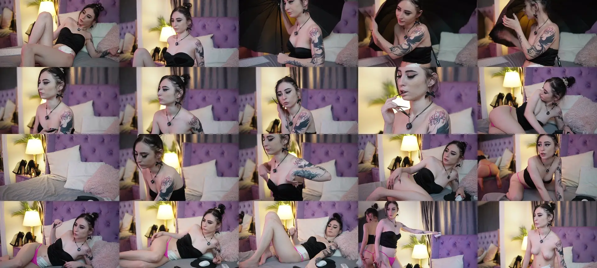 SaraiAngel photo contact sheet