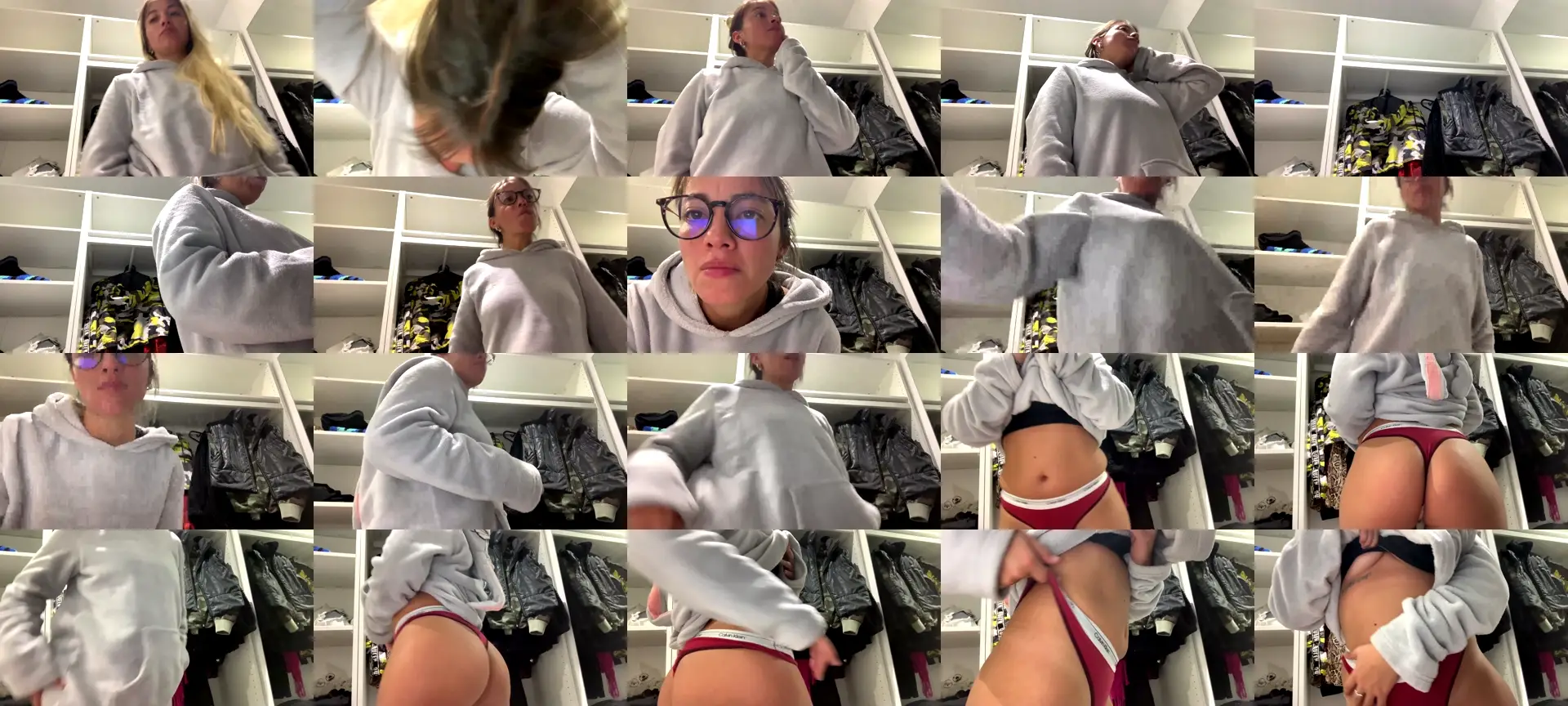 SexyandTiny photo contact sheet