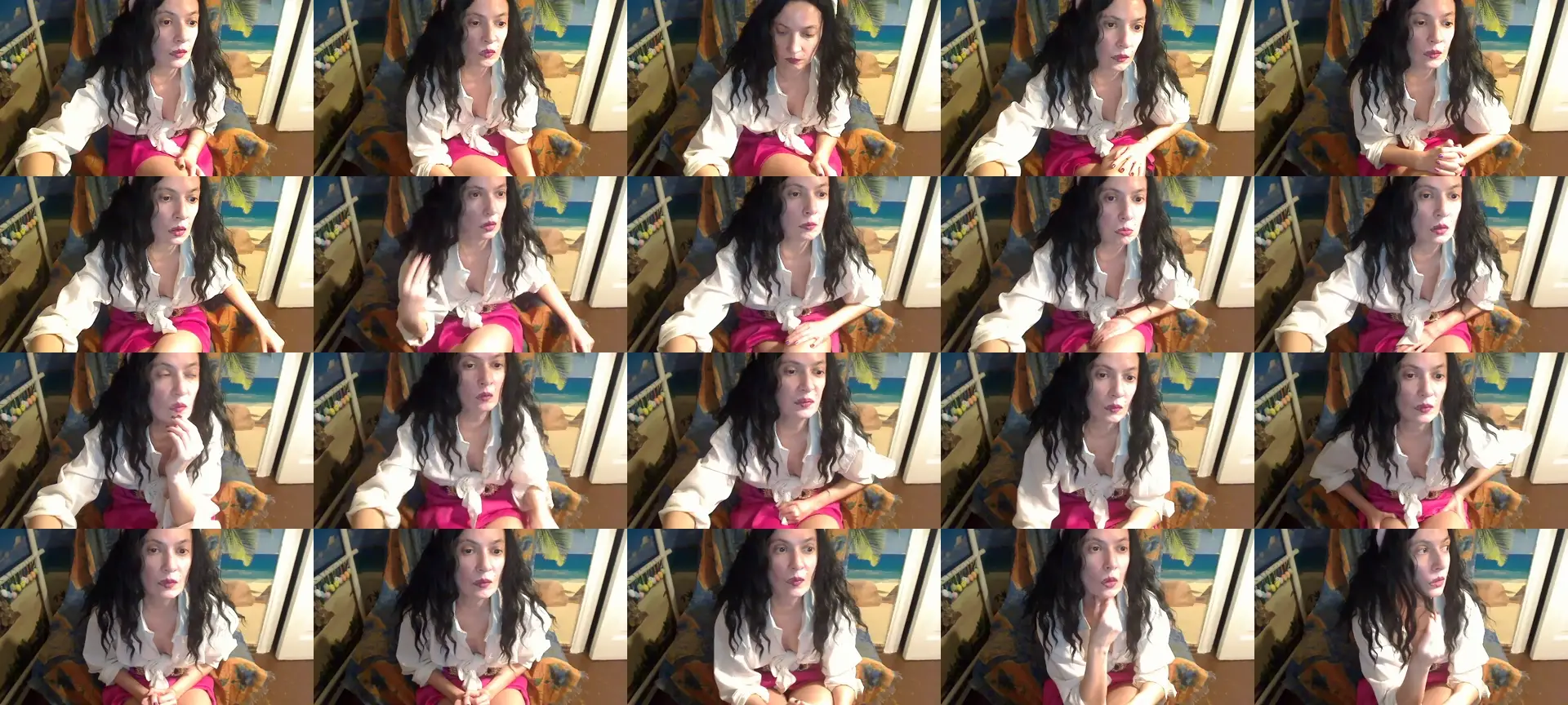 SexyAngelM photo contact sheet