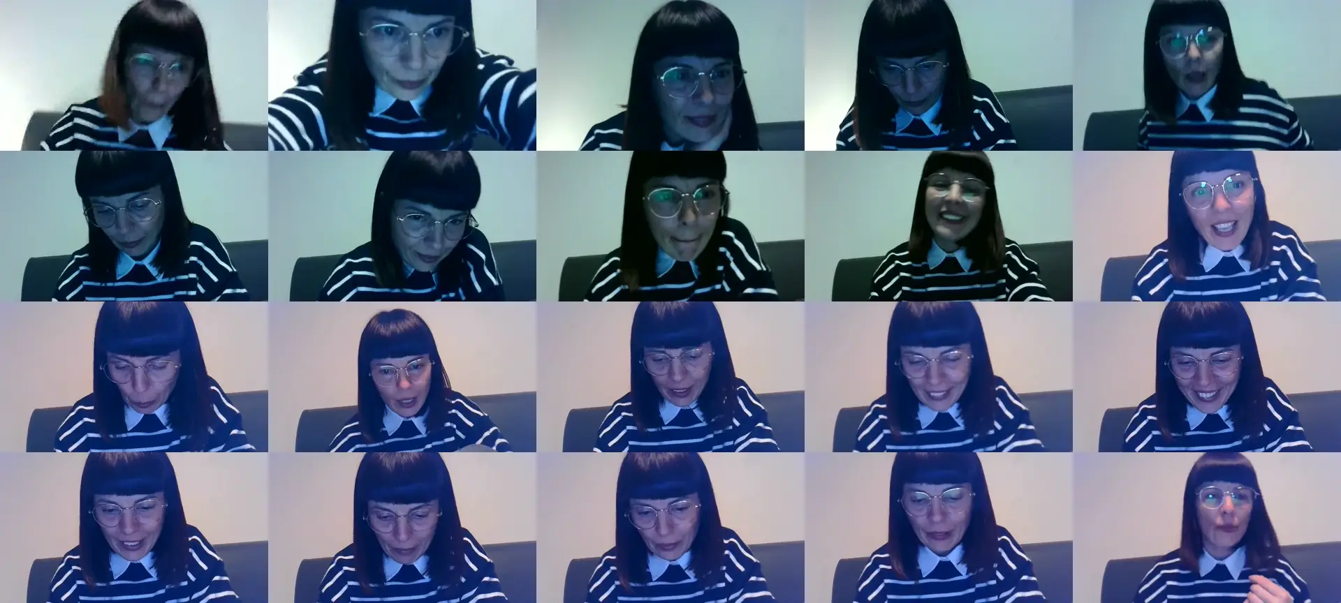 Sienna19 photo contact sheet