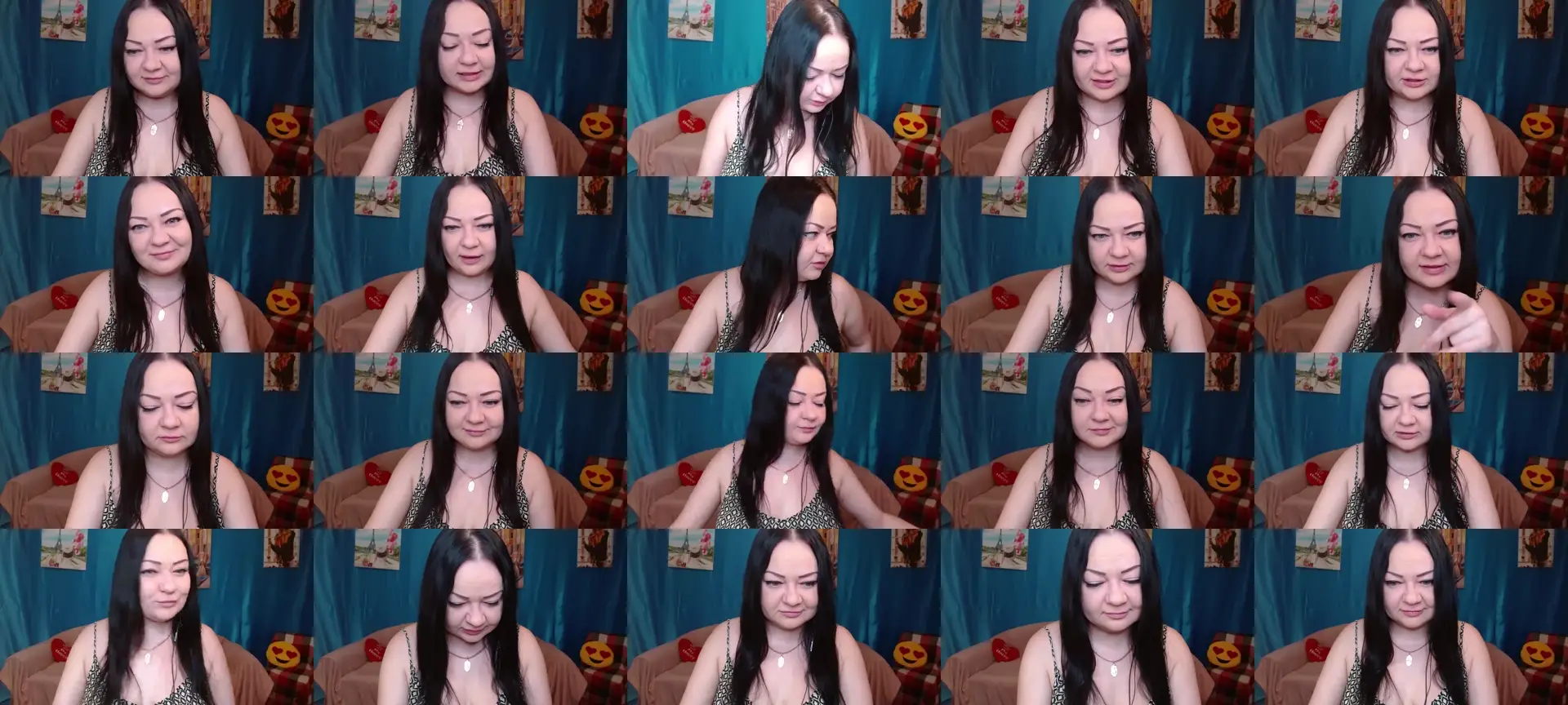 SincereSmile photo contact sheet