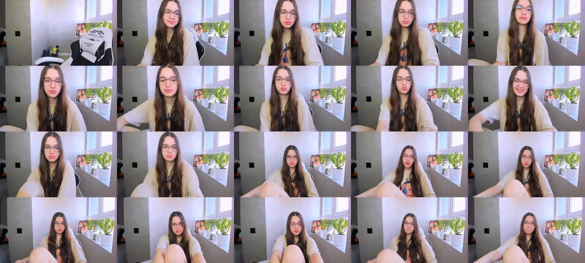 StarlitAffair photo contact sheet