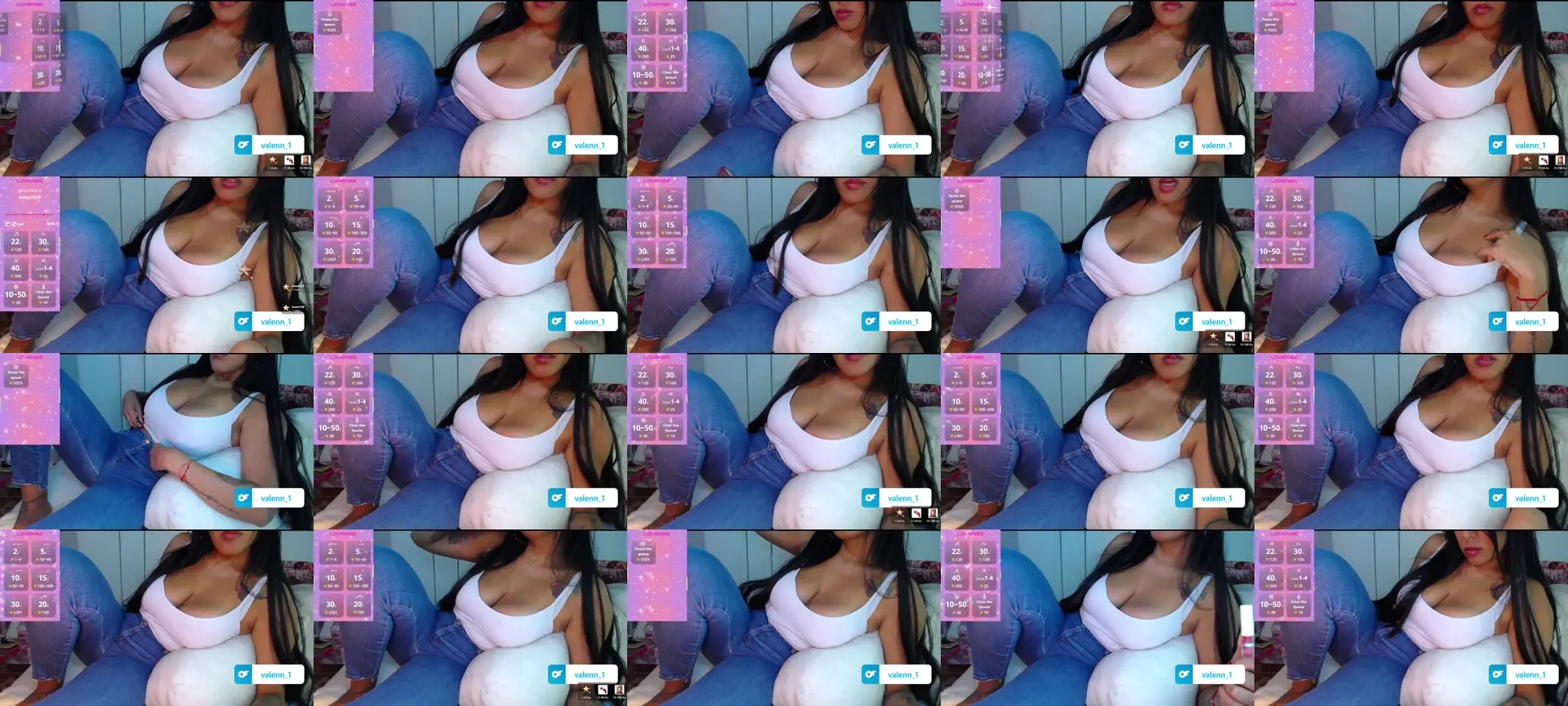 Valenwants photo contact sheet