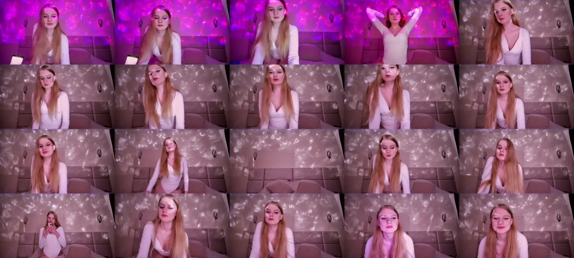 Veliss photo contact sheet