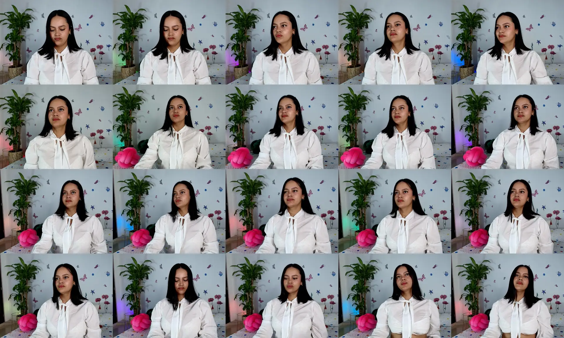 Victoriahairy photo contact sheet