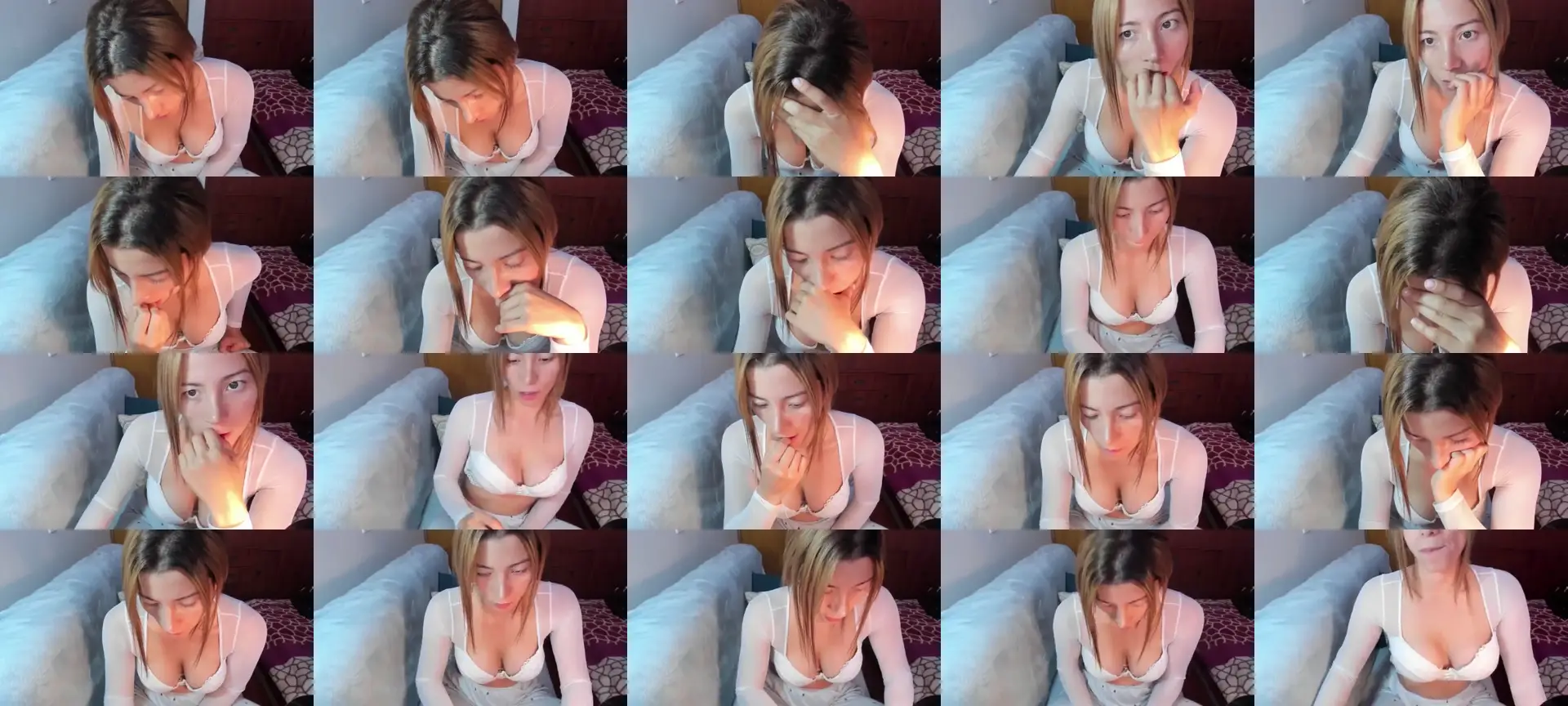 Violetasweett photo contact sheet