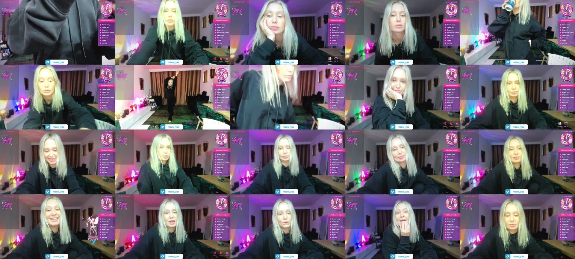 AAA_Yas photo contact sheet