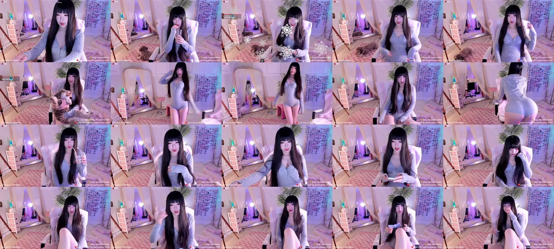 AcaiBerry photo contact sheet