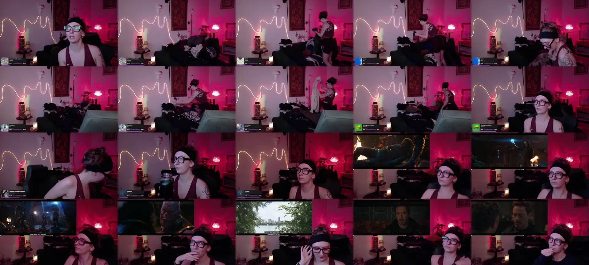AdalinaRae photo contact sheet