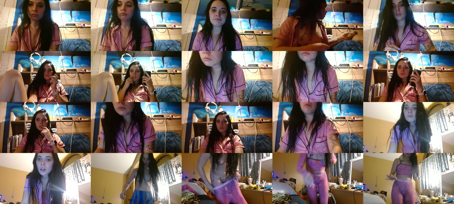 ahungkittykat photo contact sheet