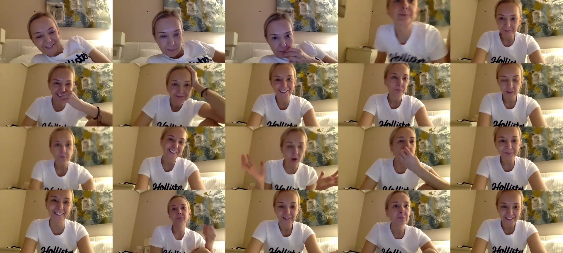 Aimeesdf photo contact sheet