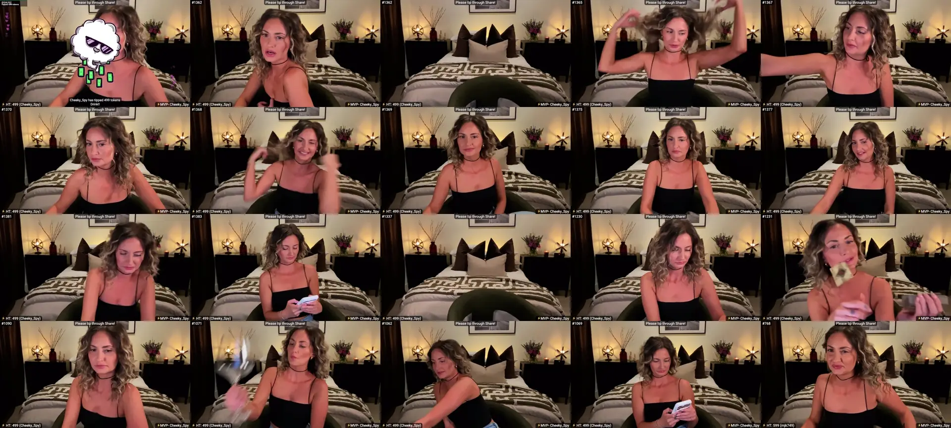 AlanaWylde photo contact sheet