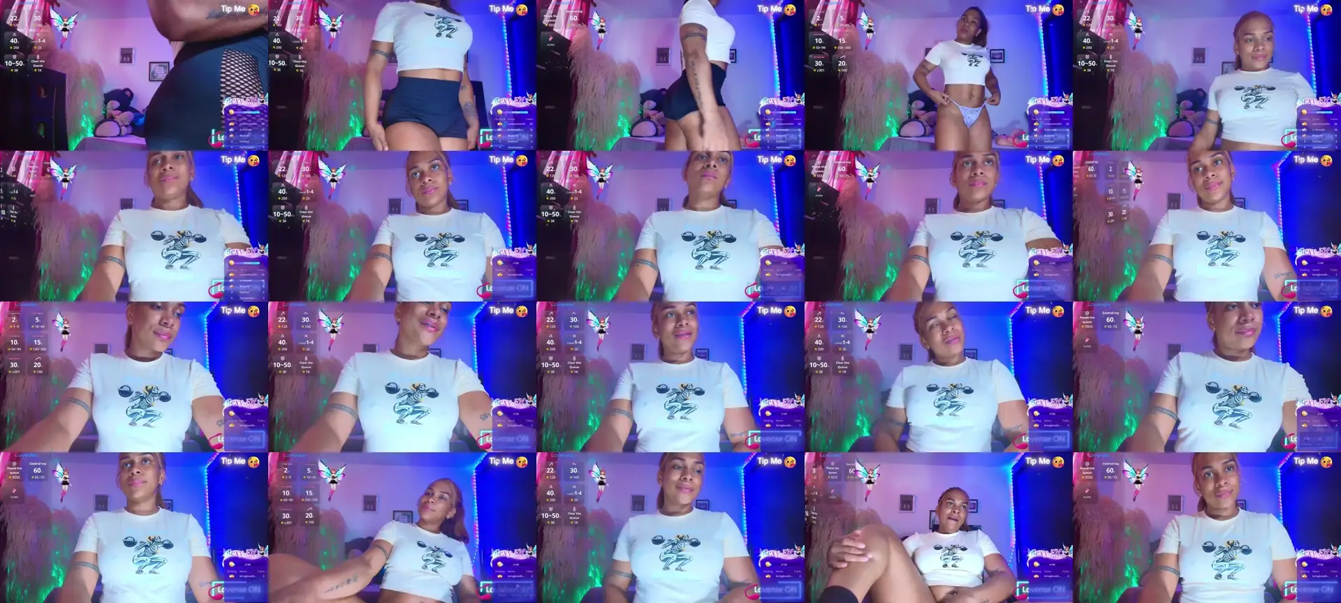 Alessadra photo contact sheet