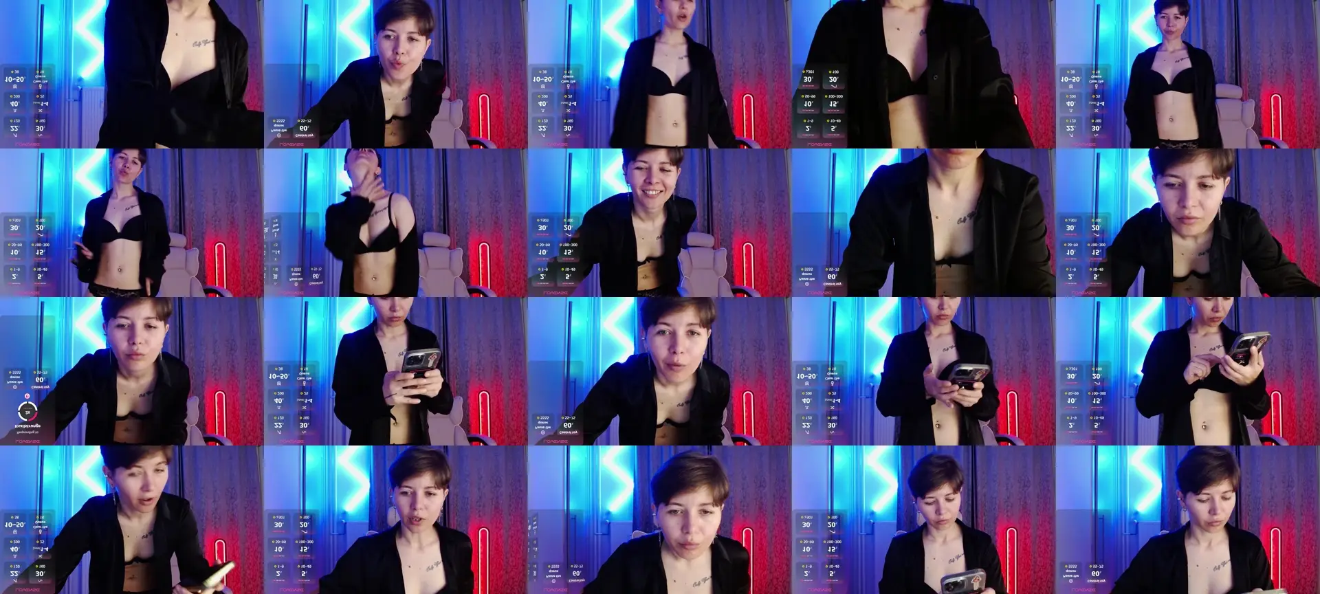 AlexxaWithYou photo contact sheet