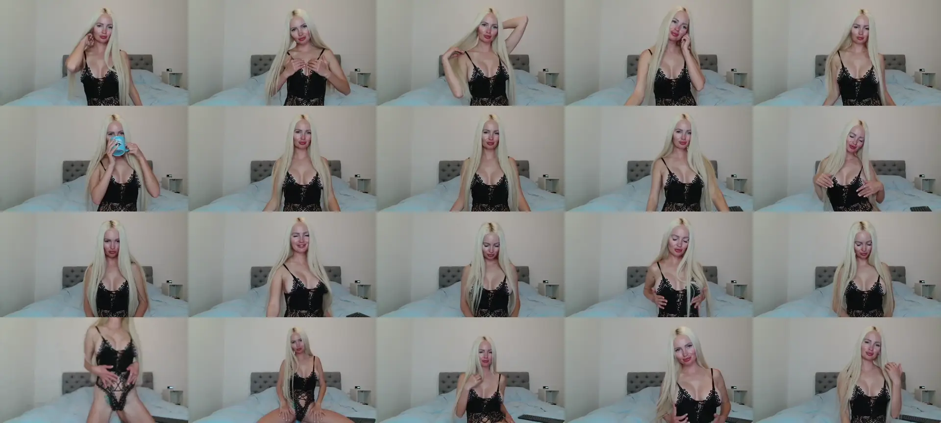 AnaSpicy photo contact sheet