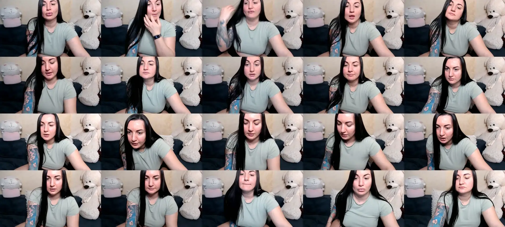 Angela_Devil photo contact sheet