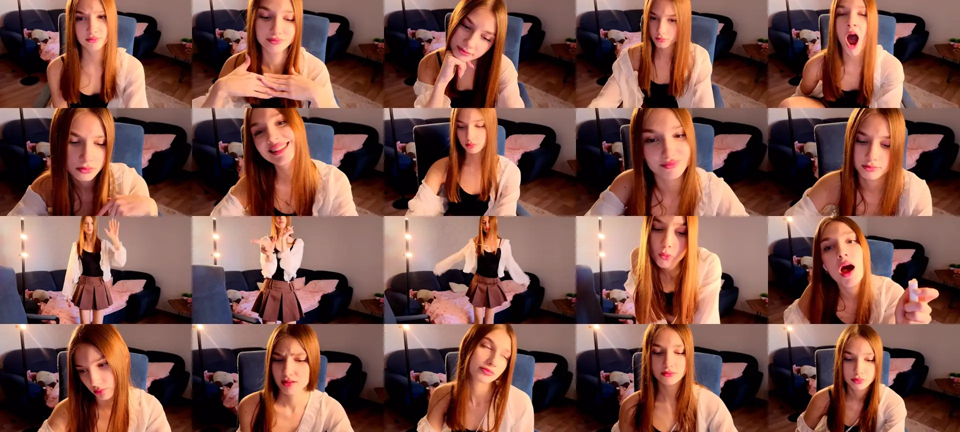 AnnaHoney photo contact sheet