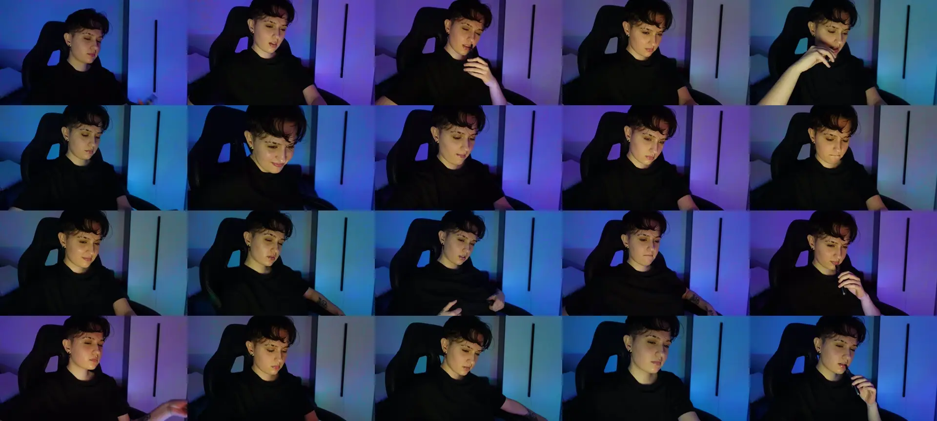 AresNoir photo contact sheet