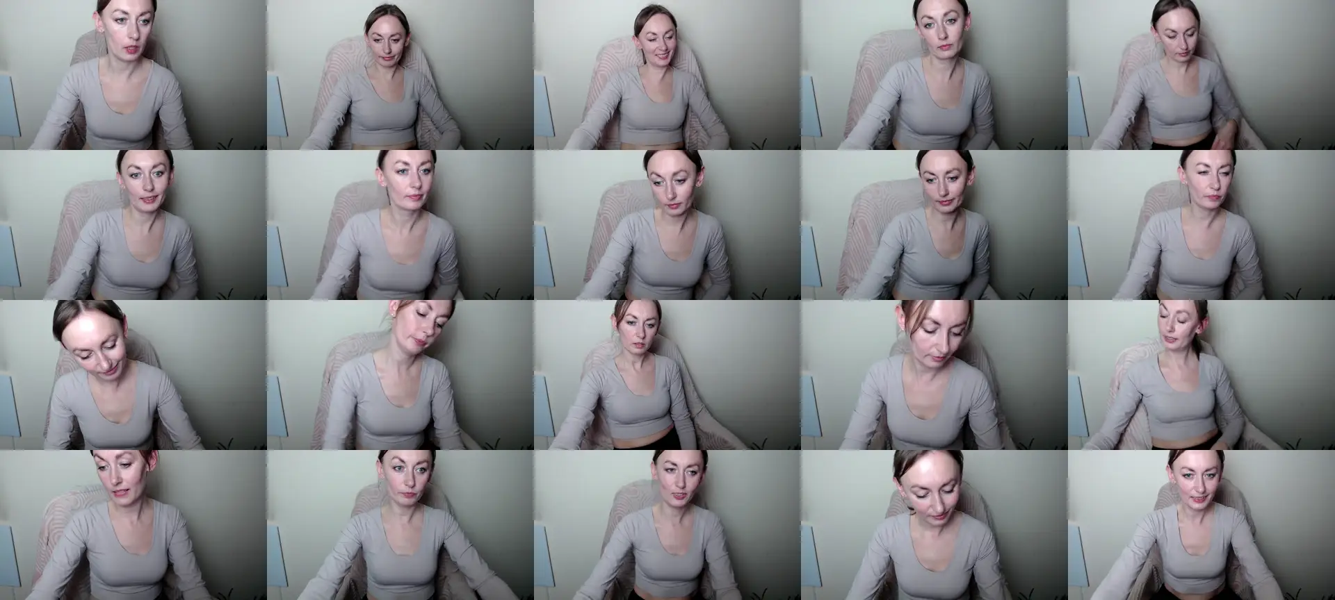 AriellaKi photo contact sheet