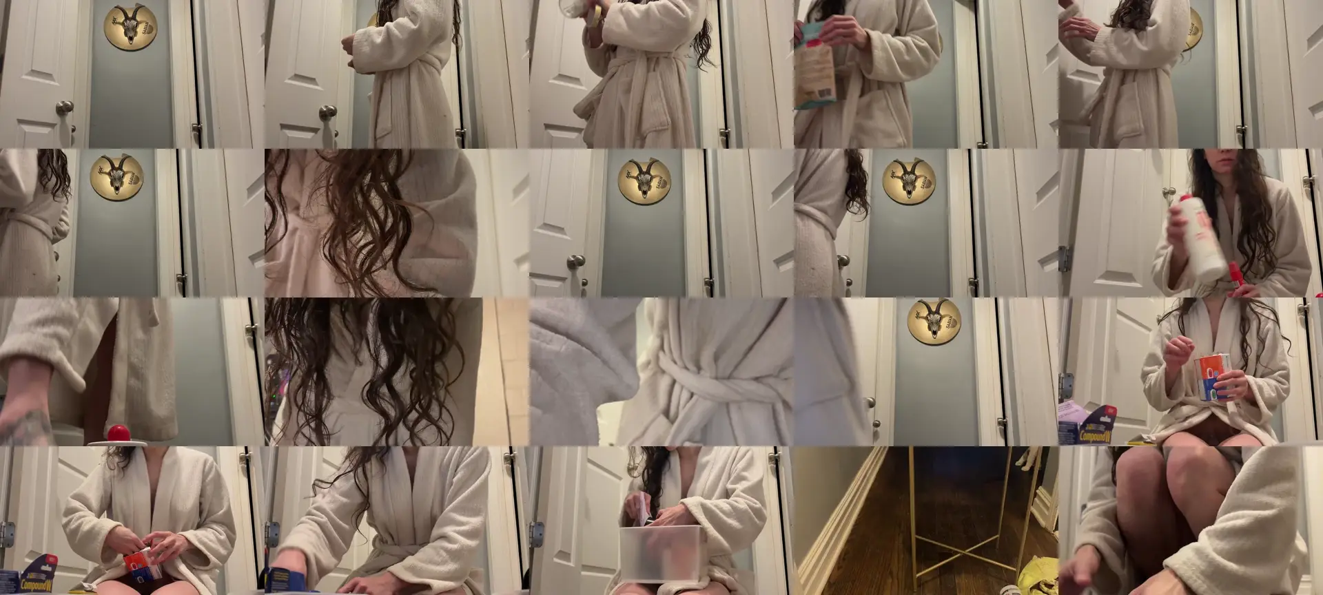 AsaFoXXX photo contact sheet