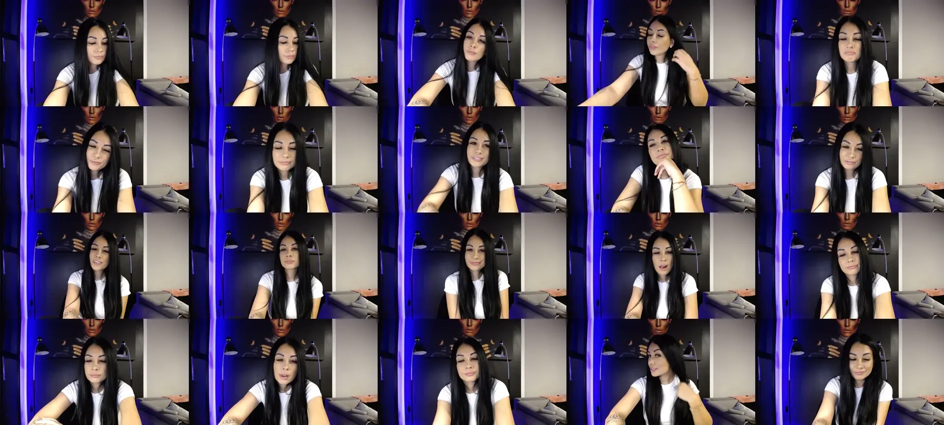 Ava888 photo contact sheet