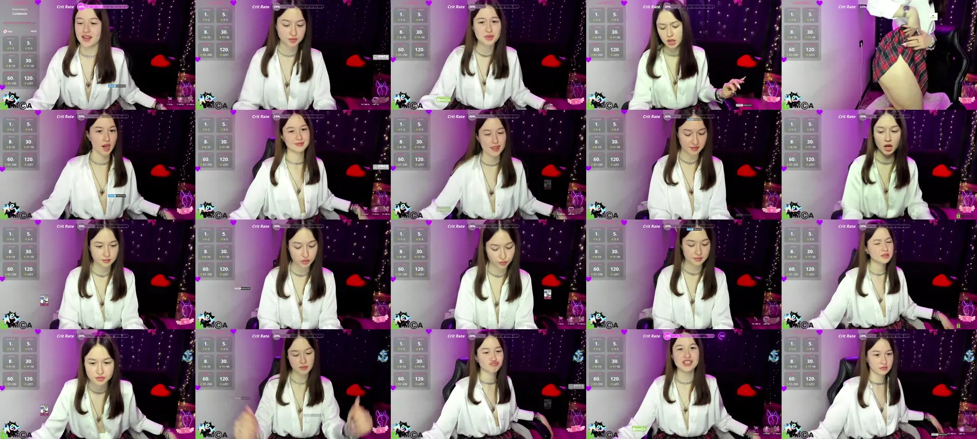 B3lla19 photo contact sheet