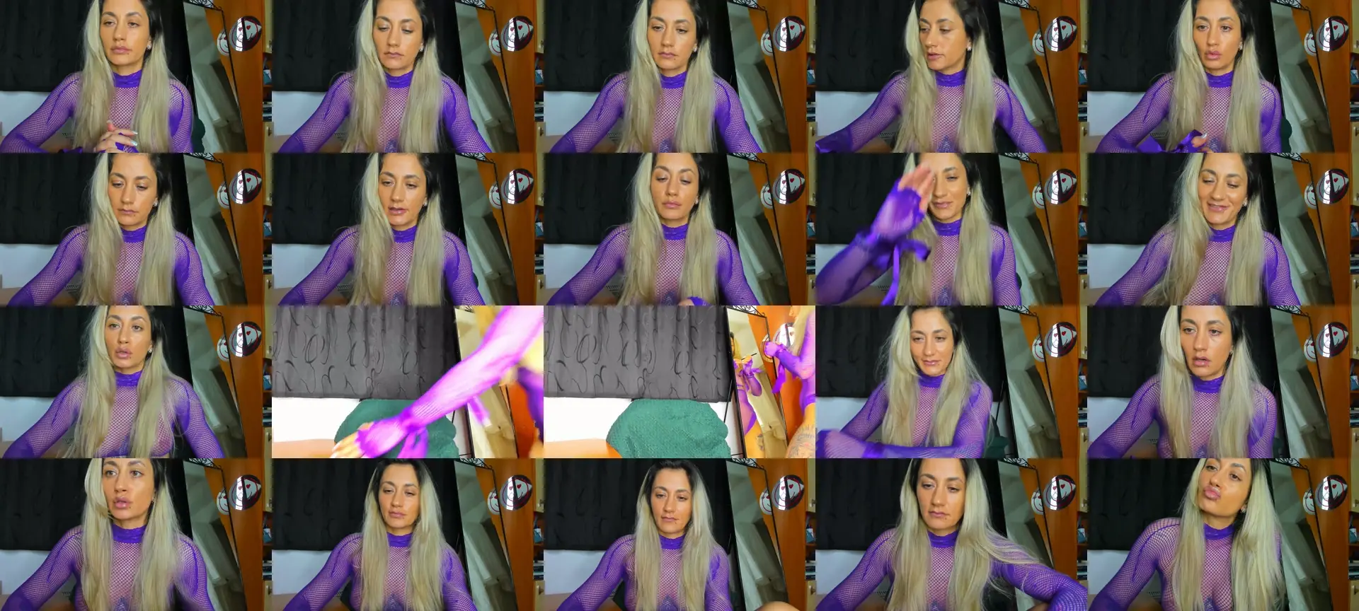 Barbie_Girl_ photo contact sheet