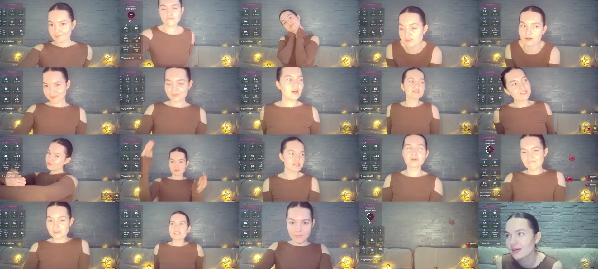 BerryGoddess photo contact sheet