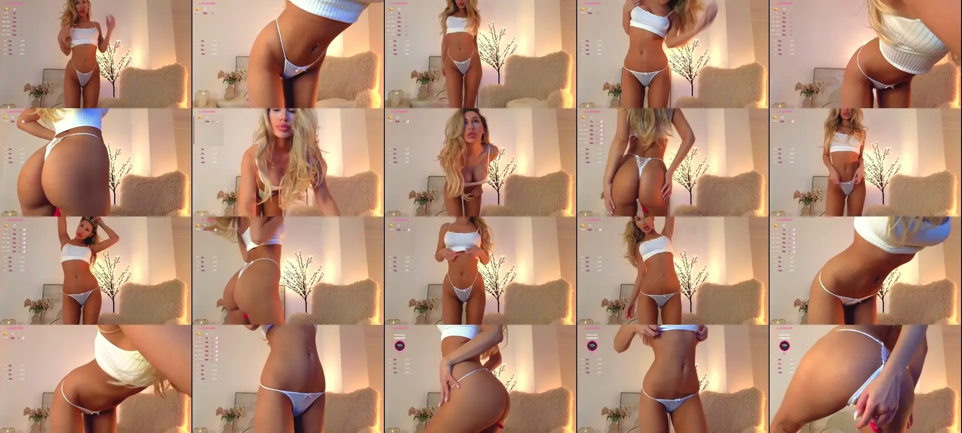 Blondestorm photo contact sheet