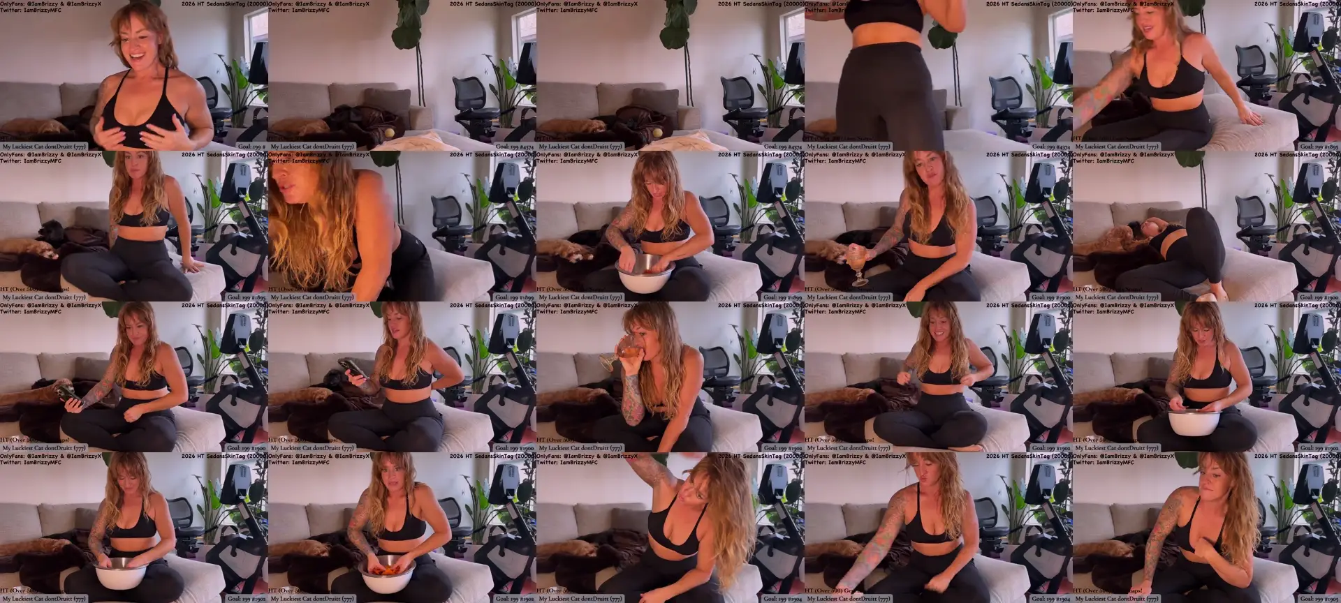 Brizzy photo contact sheet