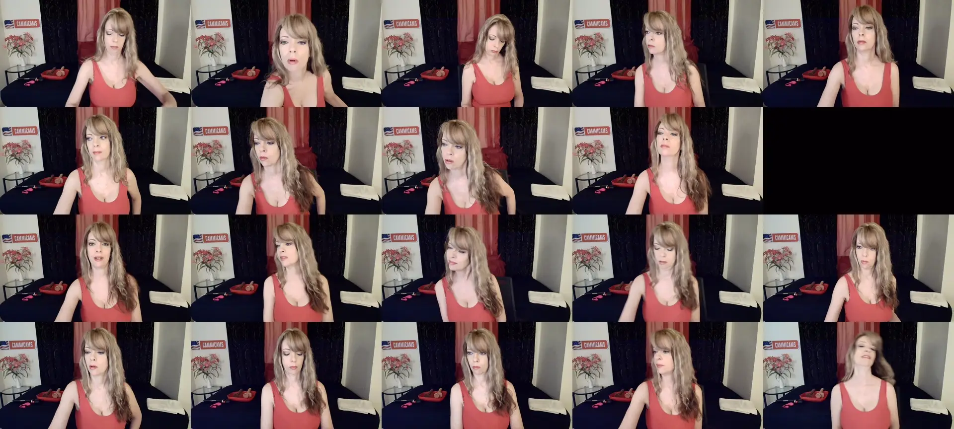 CammiCams photo contact sheet