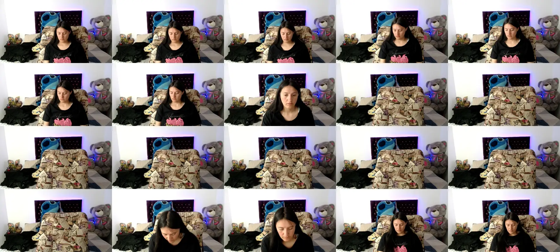 Candysquirt25 photo contact sheet