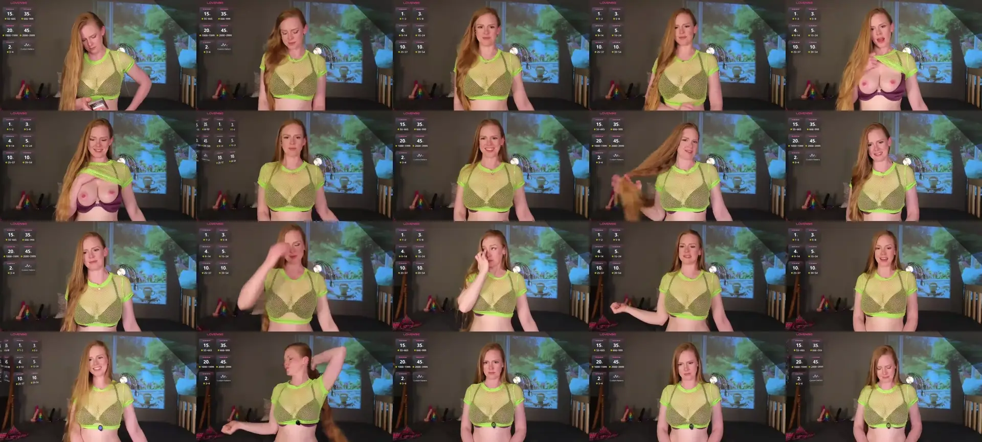 CharlotteDoe photo contact sheet