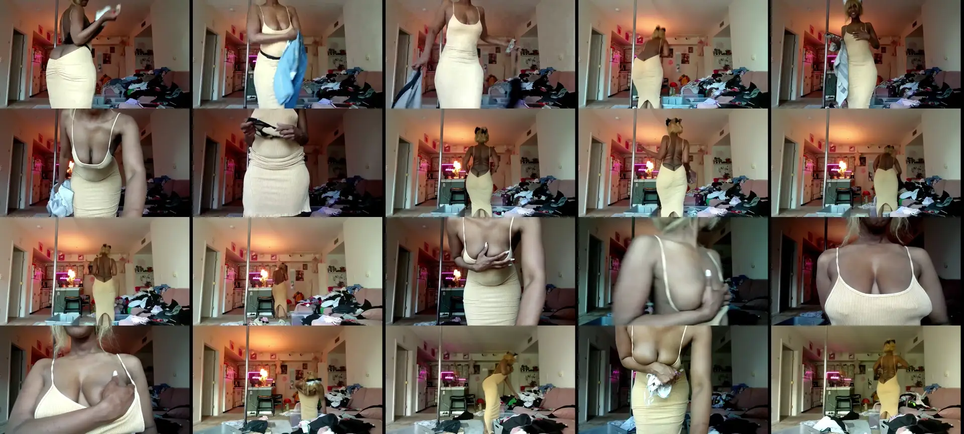 CharmingAss photo contact sheet