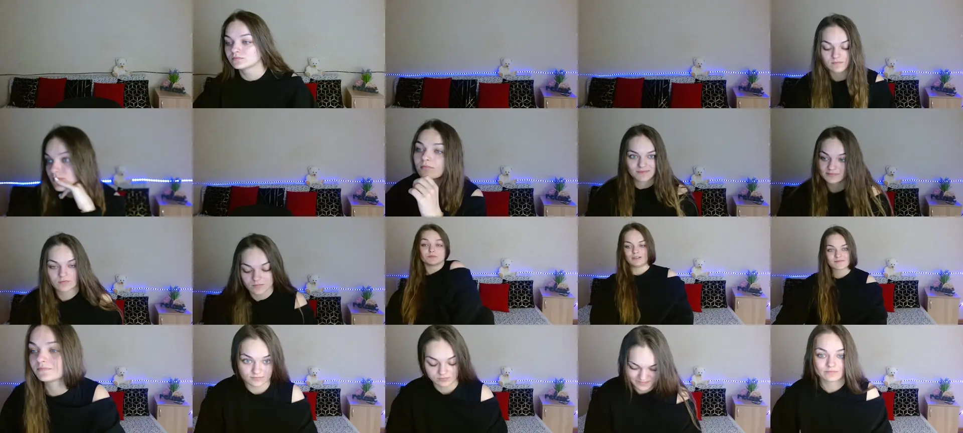 Chaynea photo contact sheet