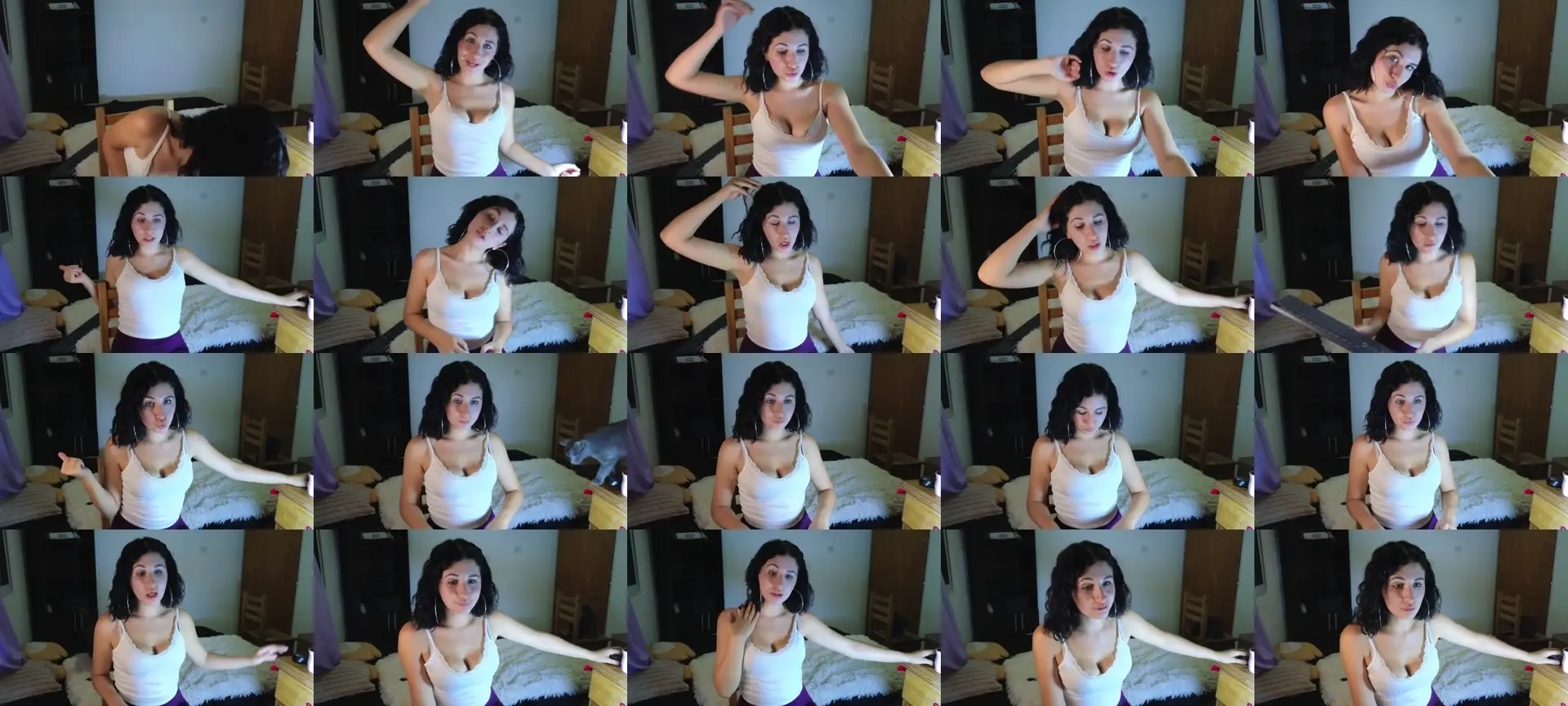 Cristalittta photo contact sheet