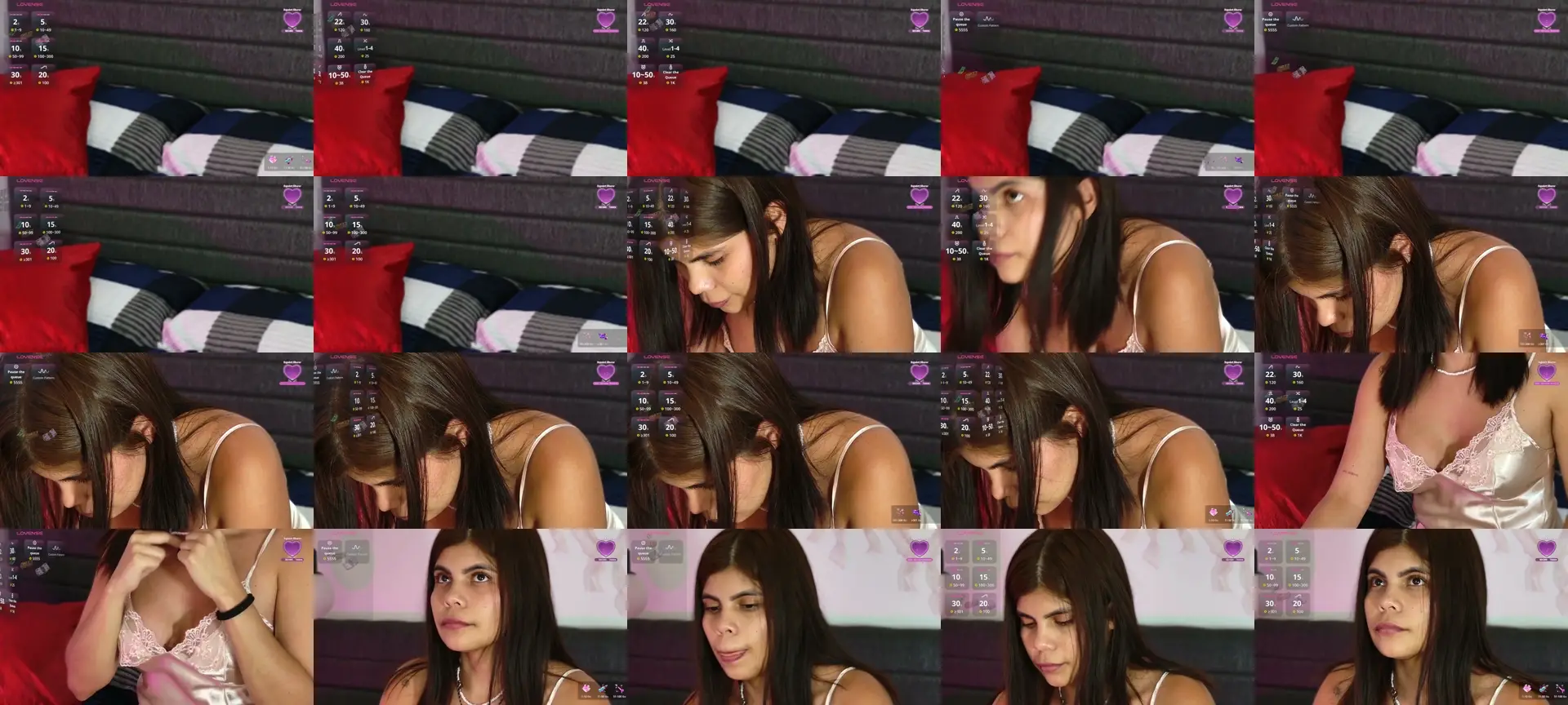 Cutehanna1 photo contact sheet