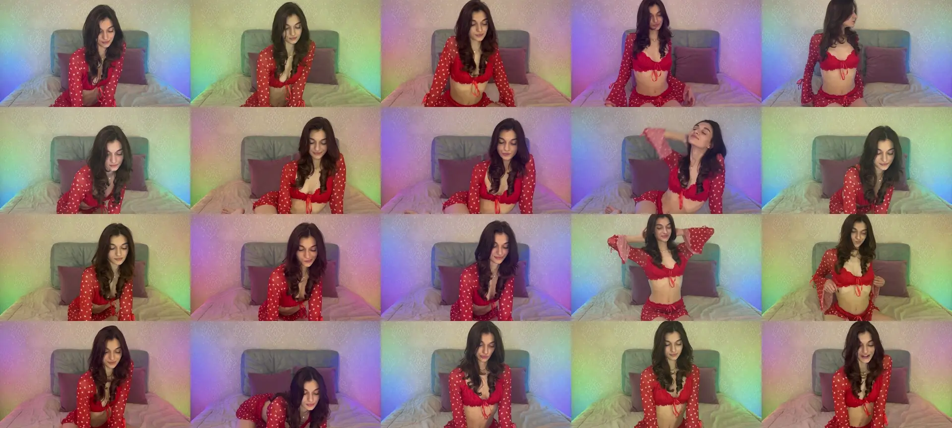 CutieBianka photo contact sheet