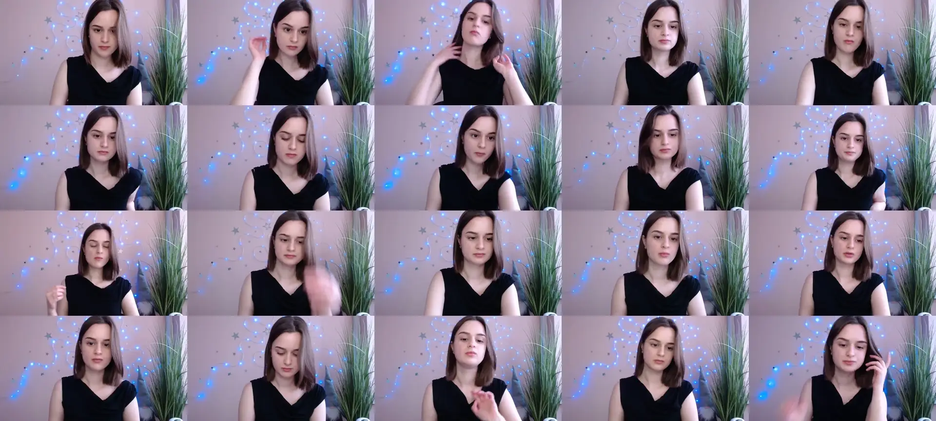 Dana_Cute photo contact sheet