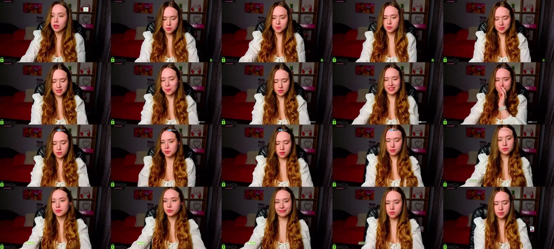 DanaShine photo contact sheet
