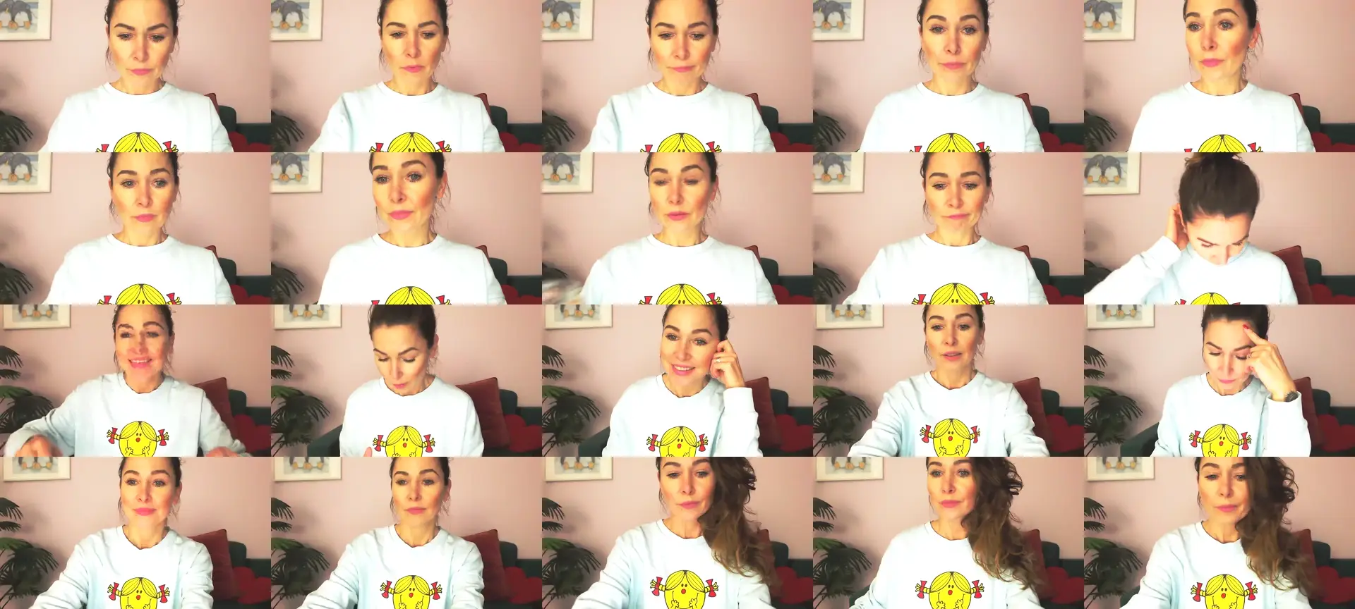 Delilah_sweet photo contact sheet